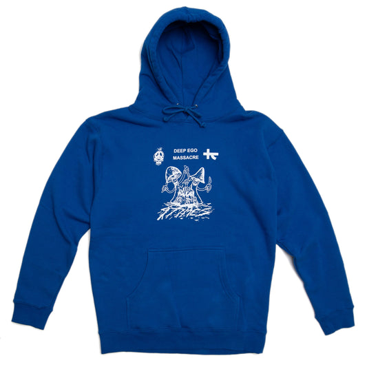 Ninetimes Ego Massacre Hoodie - Royal Blue