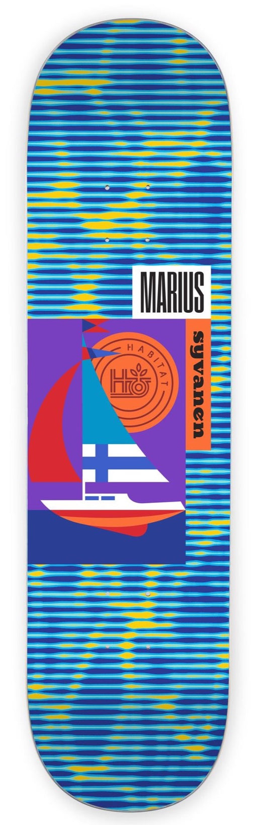 Habitat Marius Syvanen Rising Tides Deck - 8.25"