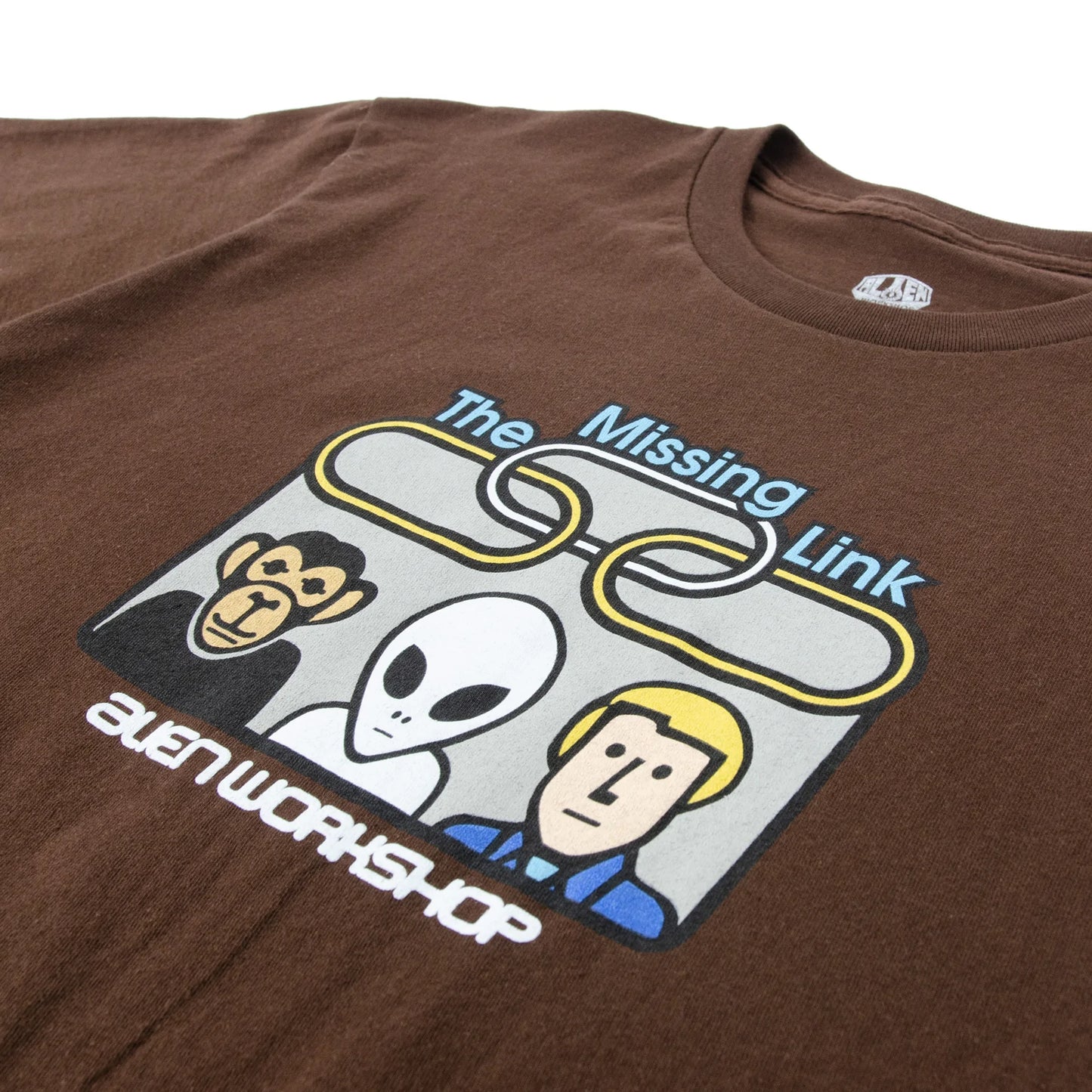 Alien Workshop Missing Link Tee - Brown