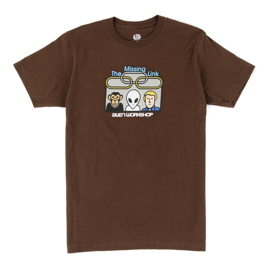 Alien Workshop Missing Link Tee - Brown