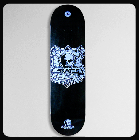 Skull Skates Security Moses Deck - 8.5