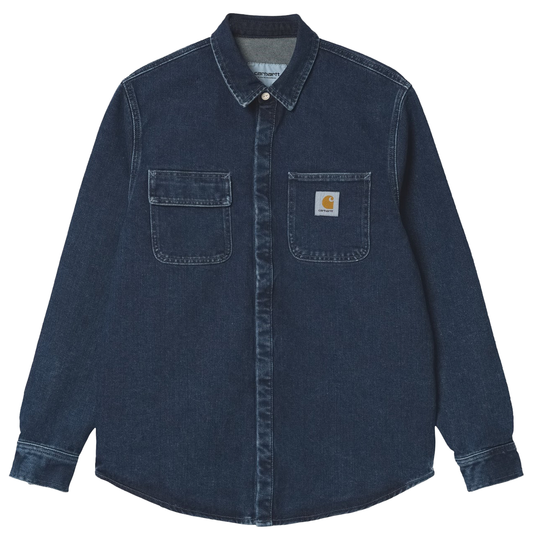 Carhartt WIP Salinac Shirt Jacket - Blue Stone Washed