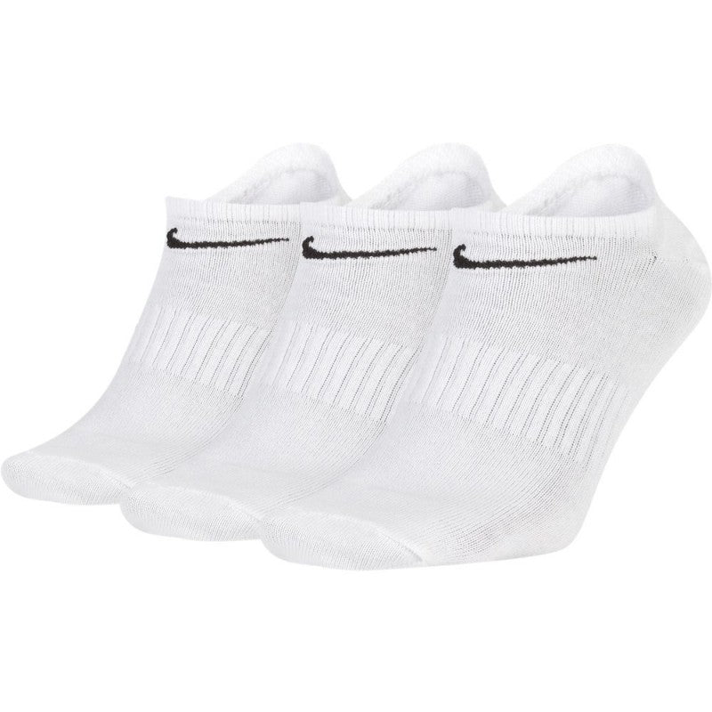 Nike Lightweight Everyday No-Show Sock 3-Pack - White