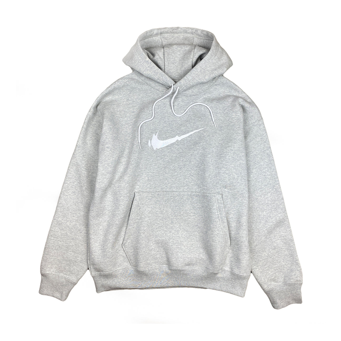 Nike SB Wave Swoosh Hoodie - Grey Heather