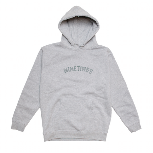 Ninetimes OG Arch Hoodie - Heather Grey