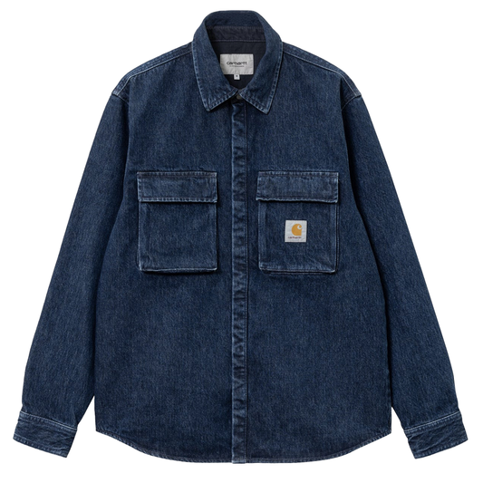 Carhartt WIP Monterey Shirt Jacket - Blue Stone Washed