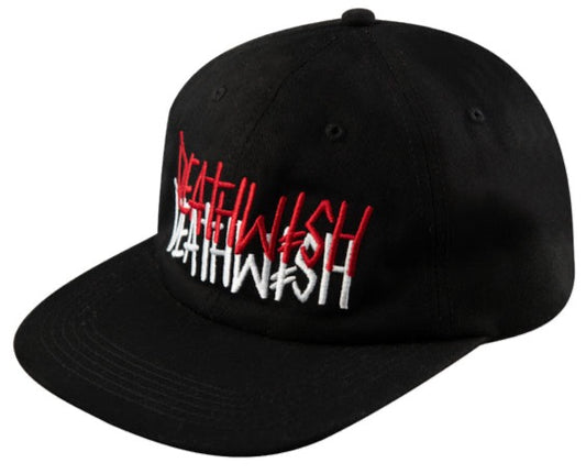 Deathwish Offset Snapback - Black