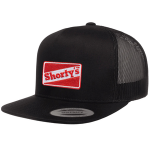 Shorty's OG Logo Mesh Hat - Black/Red