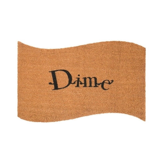 Dime Friends Welcome Mat - Neon Carrot