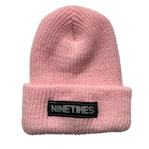 Ninetimes Patch Beanie - Pink