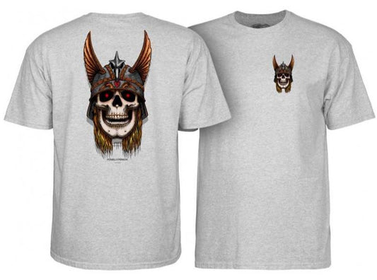 Powell Peralta Anderson Skull Tee - Athletic Heather