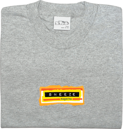 Sneeze Collage Tee - Heather Grey