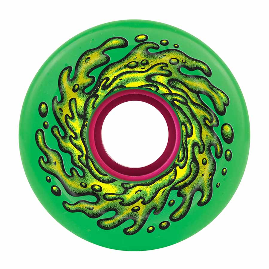 Slime Balls Mini OG Slime Wheels - 78A 54.5mm Green/Pink