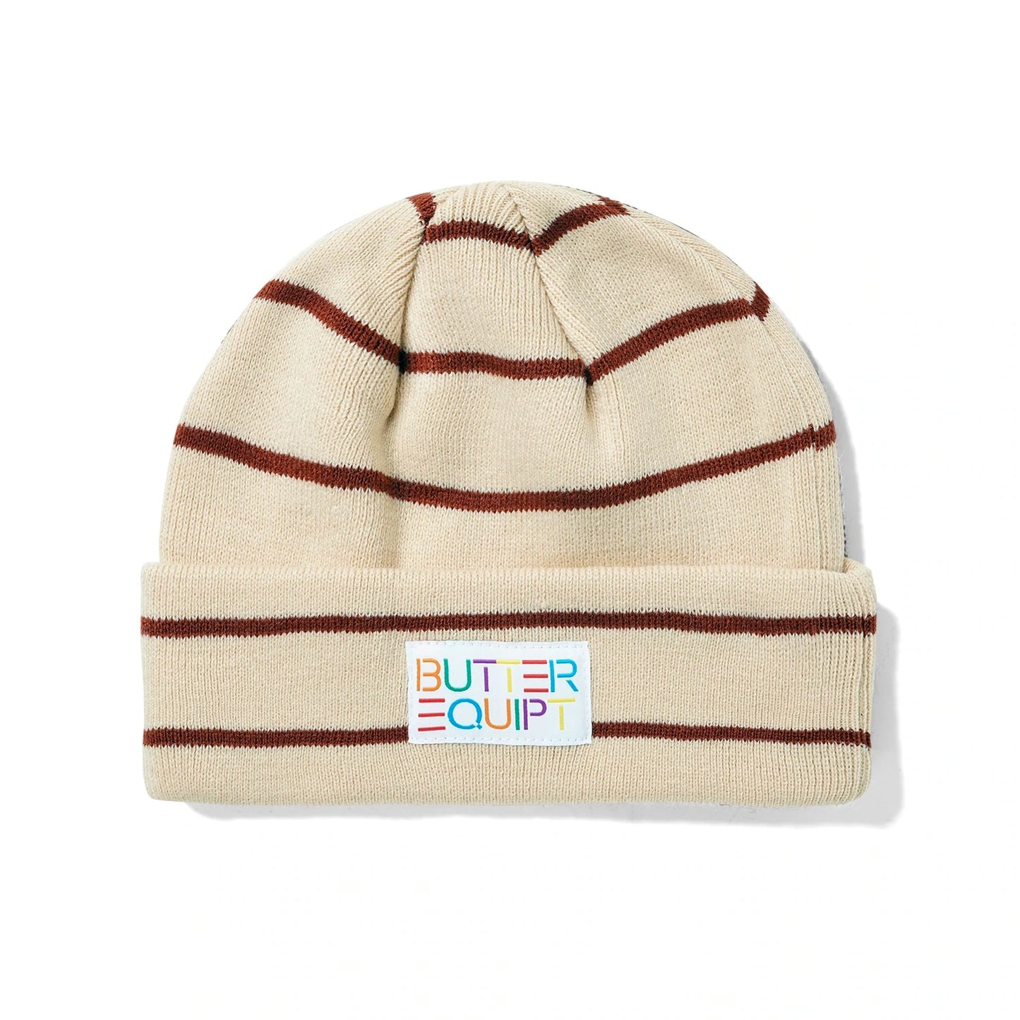 Butter Goods Equipt Beanie - Cream