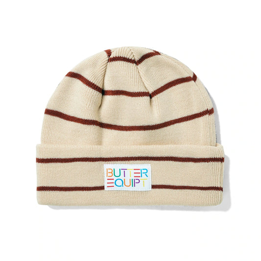 Butter Goods Equipt Beanie - Cream