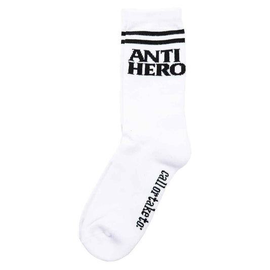 Antihero If Found Sock - White/Black