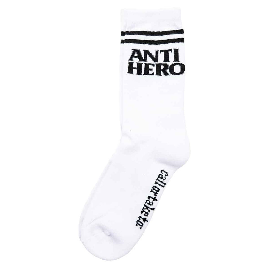 Antihero If Found Sock - White/Black
