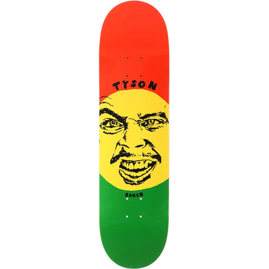 Baker Peterson Rasta Face Deck - 8.38