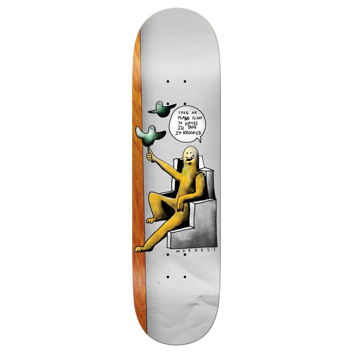 Krooked Worrest Free Air Deck - 8.25