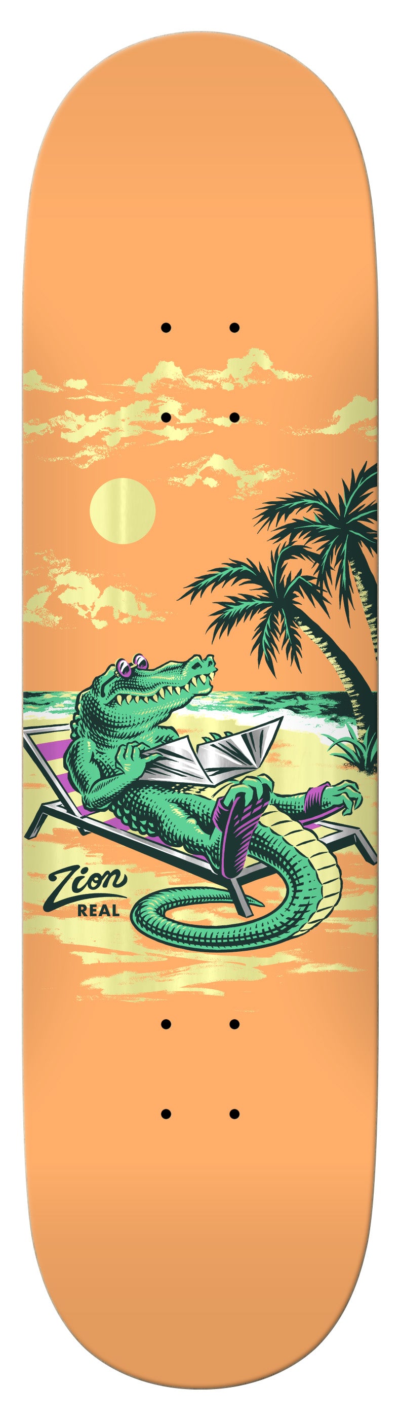 Real Zion Sunny Daze Deck - 8.25