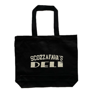 Scozzafava's Deli Tote - Black