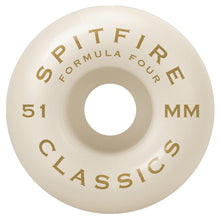 Load image into Gallery viewer, Spitfire Formula Four Classic Swirl Wheels - 101D 51mm
