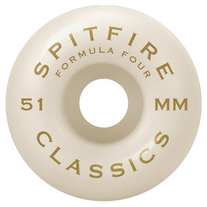 Spitfire Formula Four Classic Swirl Wheels - 101D 51mm