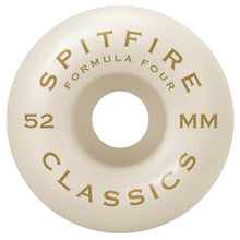 Load image into Gallery viewer, Spitfire Formula Four Classic Swirl Wheels - 101D 52mm