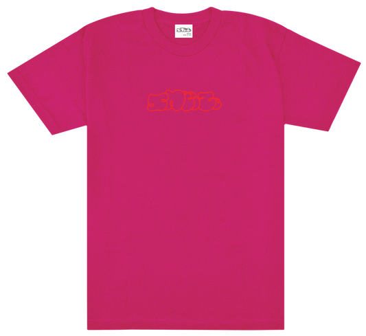 SNEEZE Logo Tee - Magenta