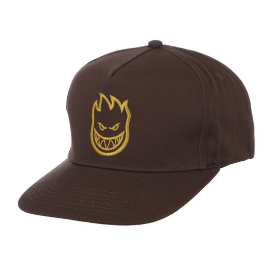 Spitfire Bighead Snapback - Brown/Gold