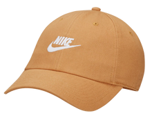 Load image into Gallery viewer, Nike Heritage 86 Futura Washed Hat - Elemental Gold/White