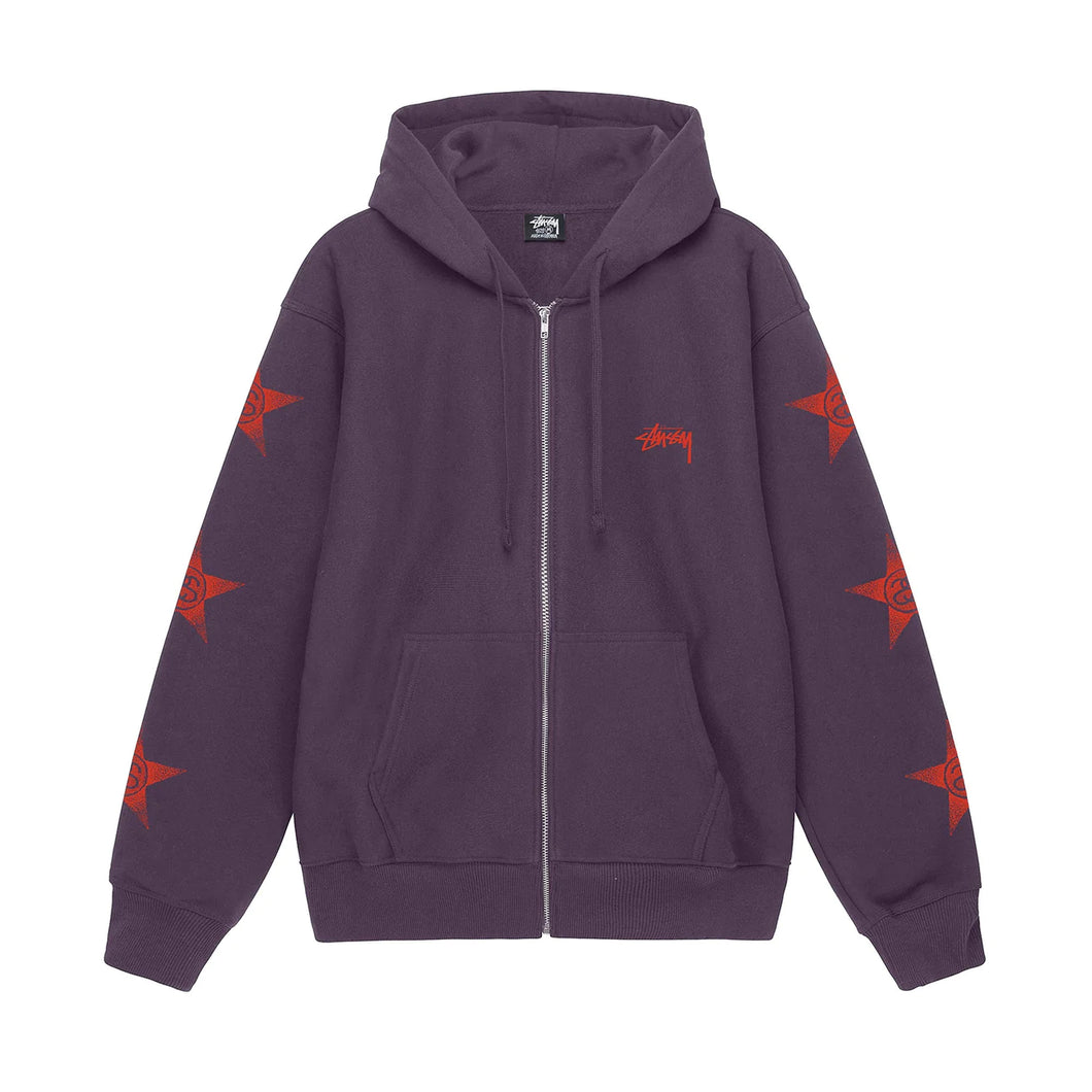 Stussy star best sale hoodie