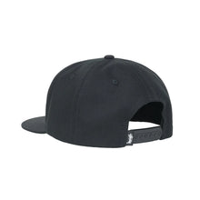 Load image into Gallery viewer, Stussy Big Stock Point Crown Cap - Black