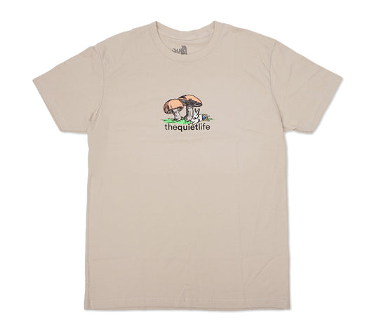 The Quiet Life Mushroom Origin Tee - Sand