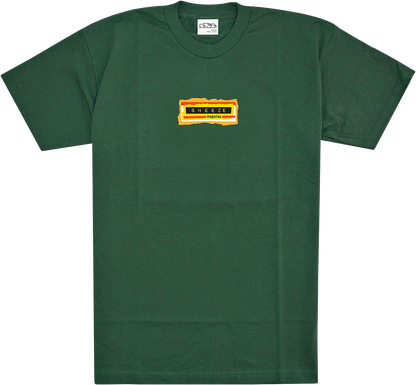 Sneeze Collage Tee - Forest Green