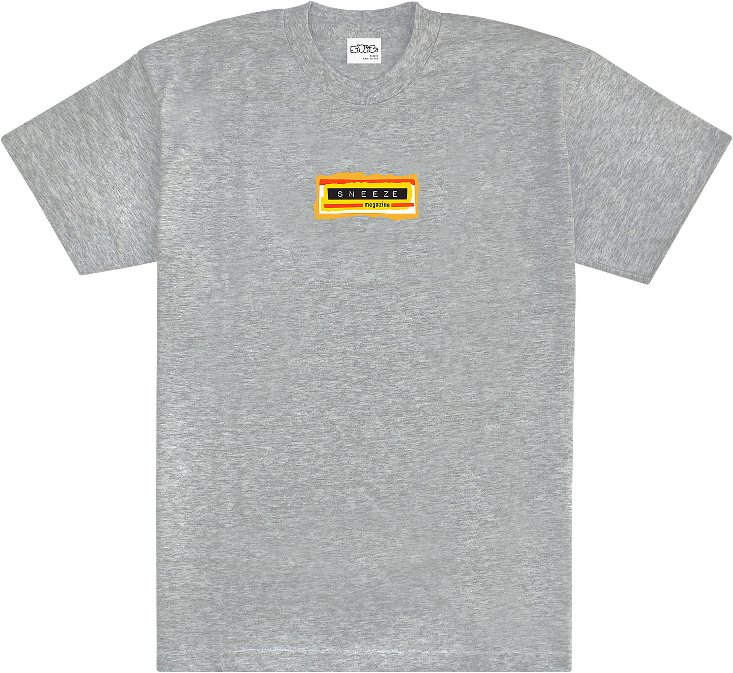 Sneeze Collage Tee - Heather Grey