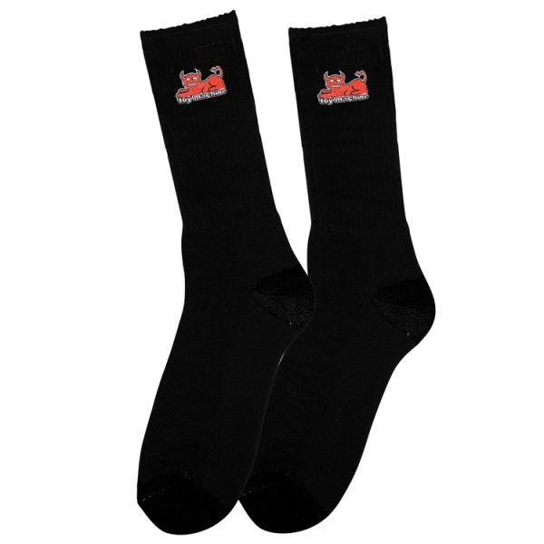 Toy Machine Devil Cat Socks - Black