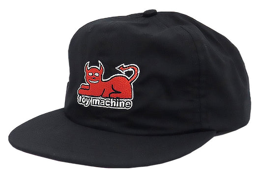 Toy Machine Devil Cat Cap - Black