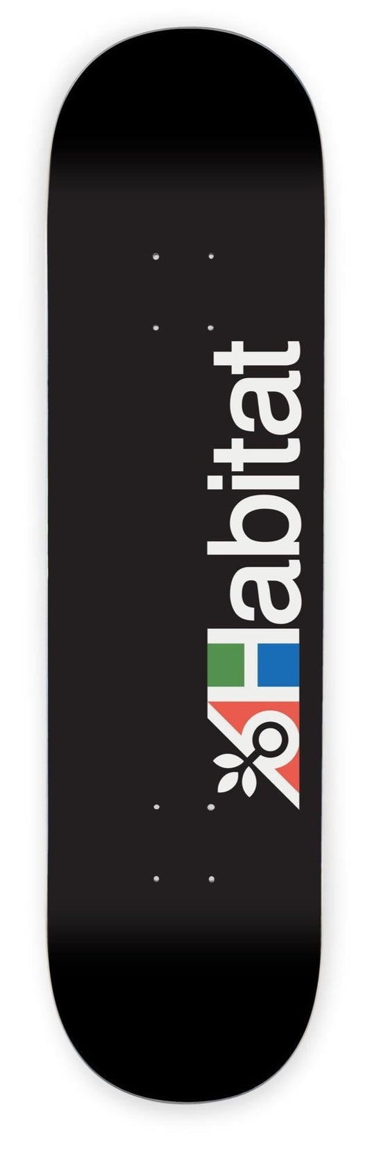 Habitat Transit Logo Black Deck - 8.25"