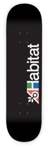 Habitat Transit Logo Black Deck - 8.25"