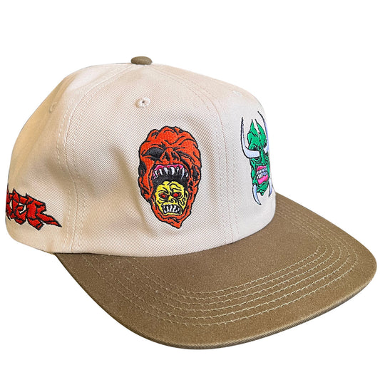 Baker Two Face Snapback - Tan