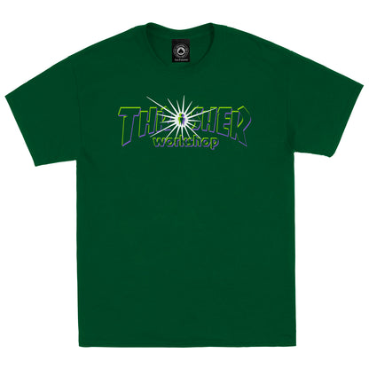 Thrasher X Alien Workshop Nova Tee - Forest Green