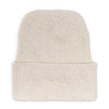 Load image into Gallery viewer, Ninetimes Script Embroidered Beanie - Natural