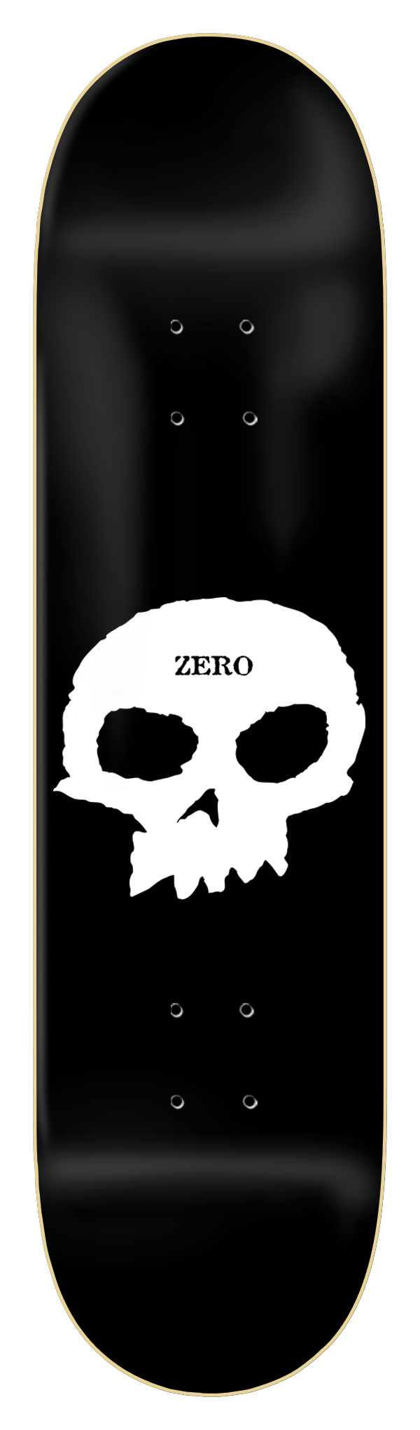 Zero Single Skull Deck - 7.75