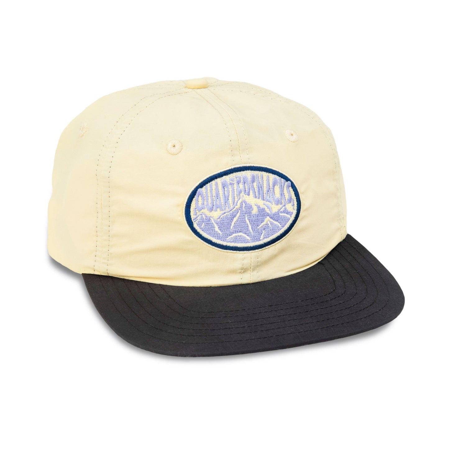 Quartersnacks Mountain Cap - Cream/Black